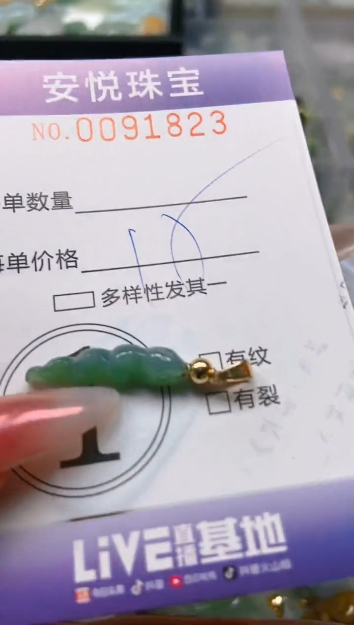 【闪购商品】翡翠颈饰未镶嵌闪购0091823