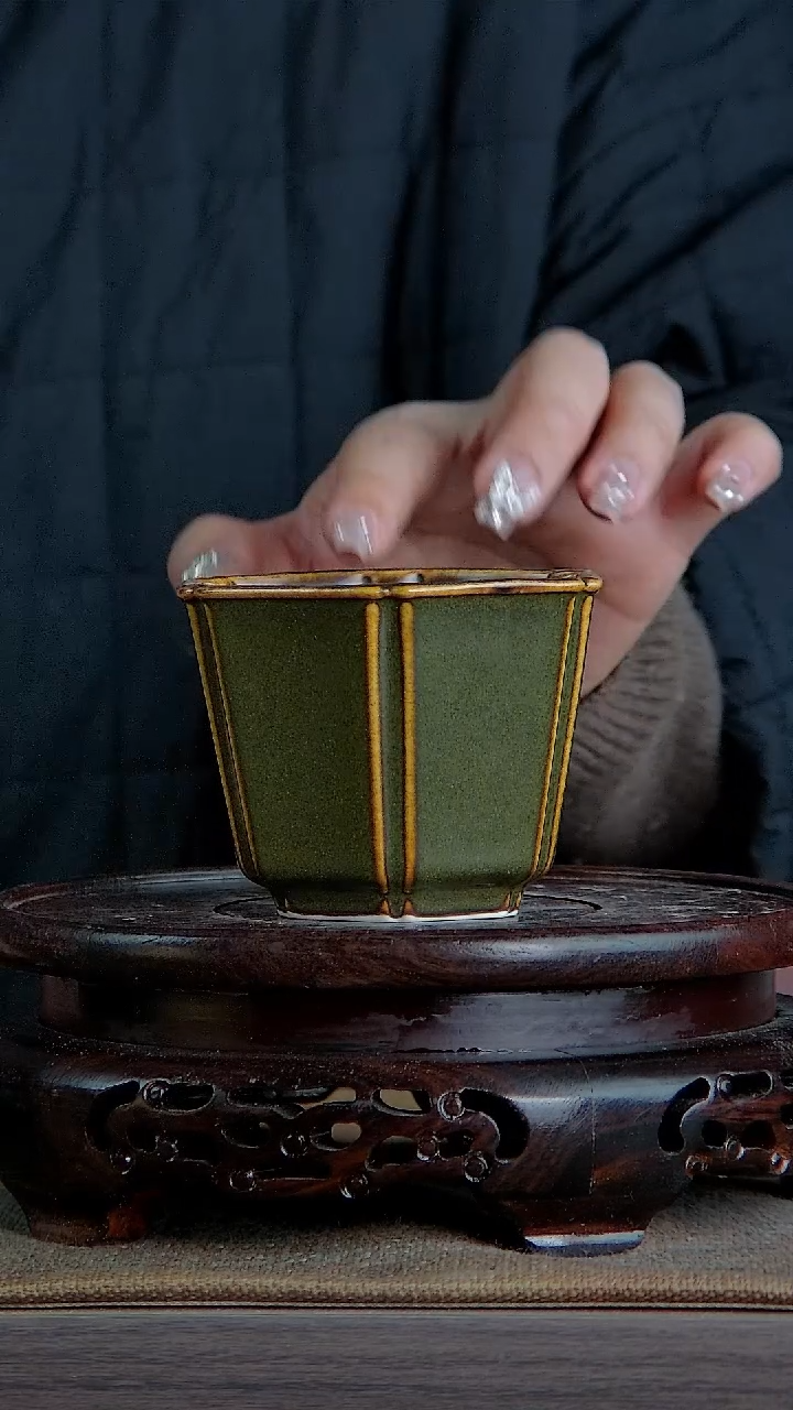【闪购商品】景韵堂仿清茶叶末釉