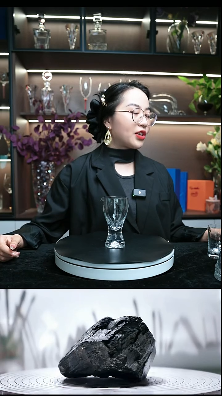 水晶平底款分酒器1支