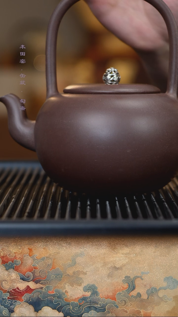 茶壶紫砂煮水壶1400cc