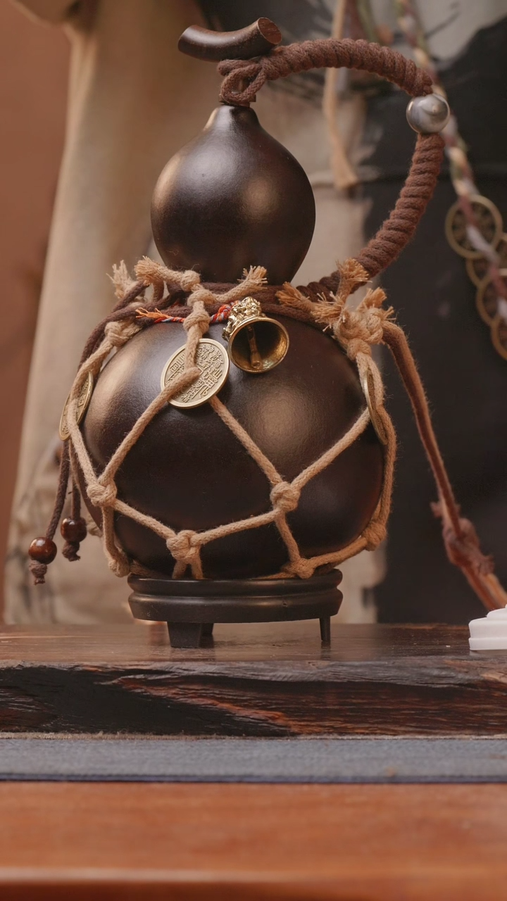 【闪购商品】445号精品大漆葫芦防腐防渗装饮料水茶酒