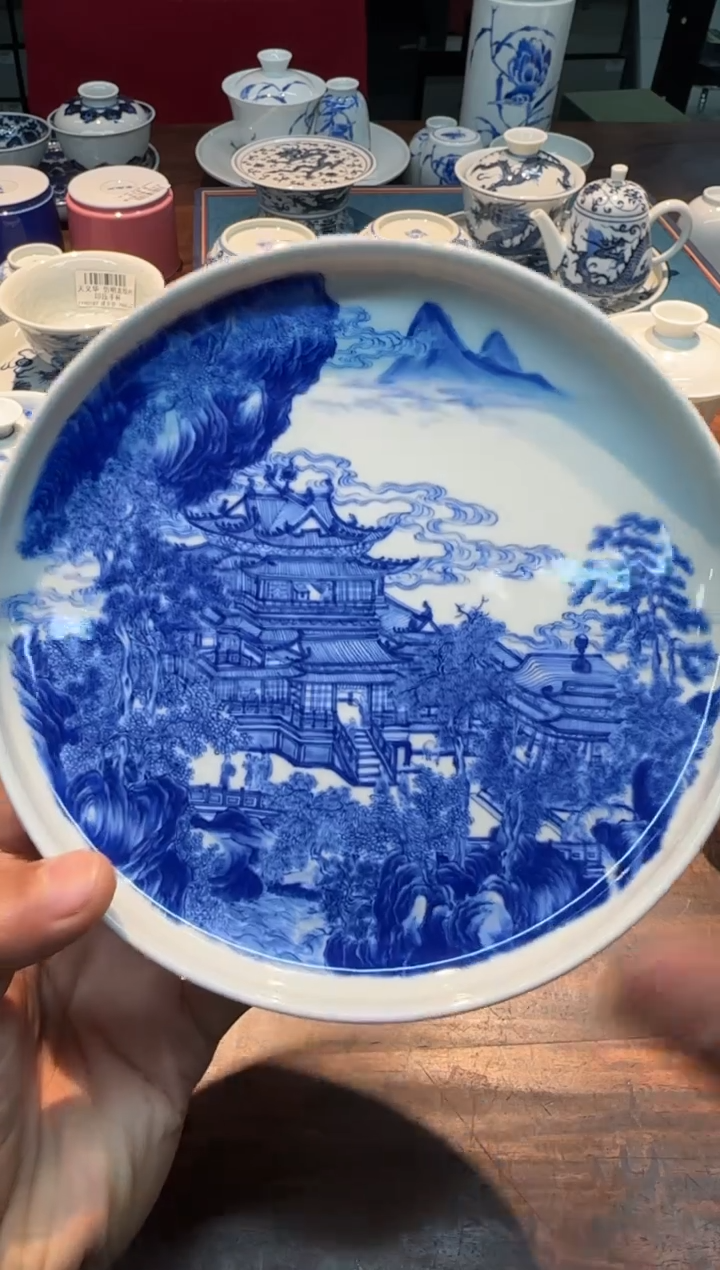 【闪购商品】天义华 亭台楼阁山水 壶承