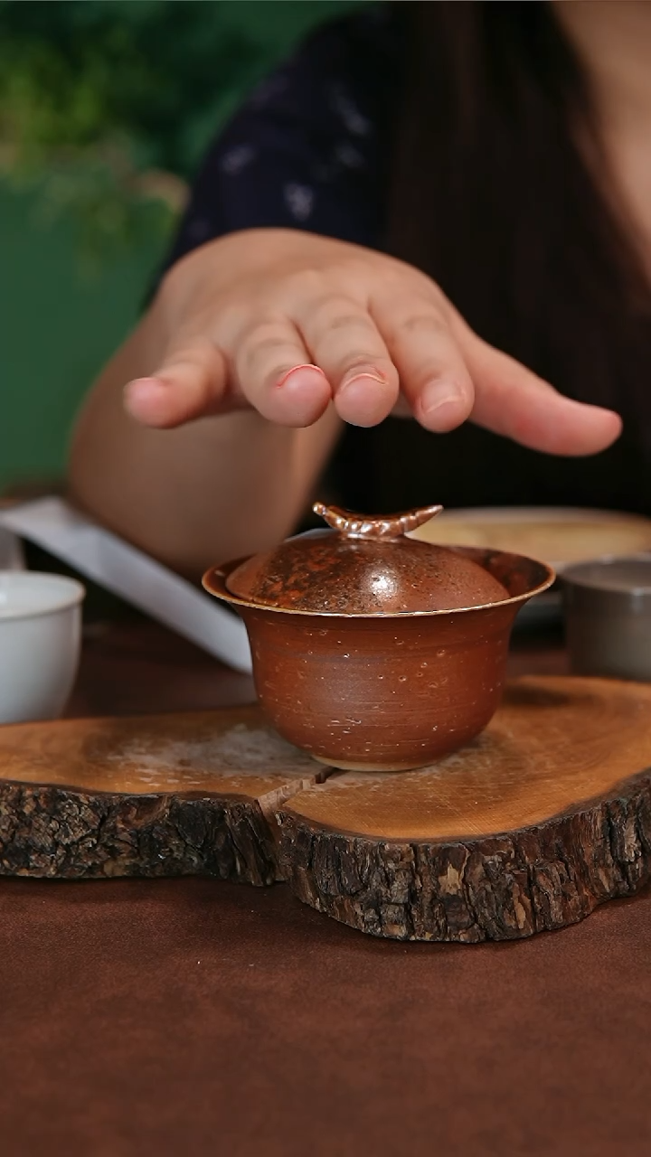 160木鱼炻纯手工茶器Z
