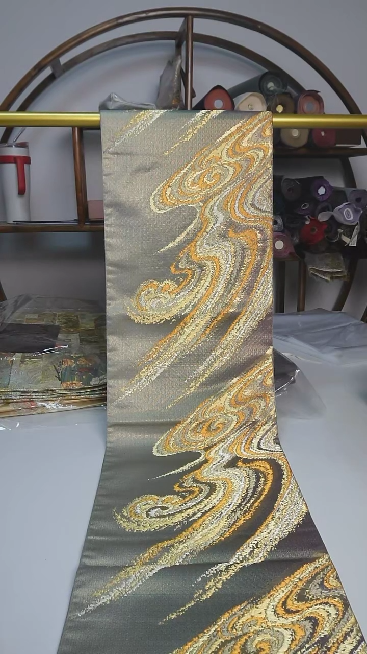 【闪购商品】织绣39西阵织六通流水纹