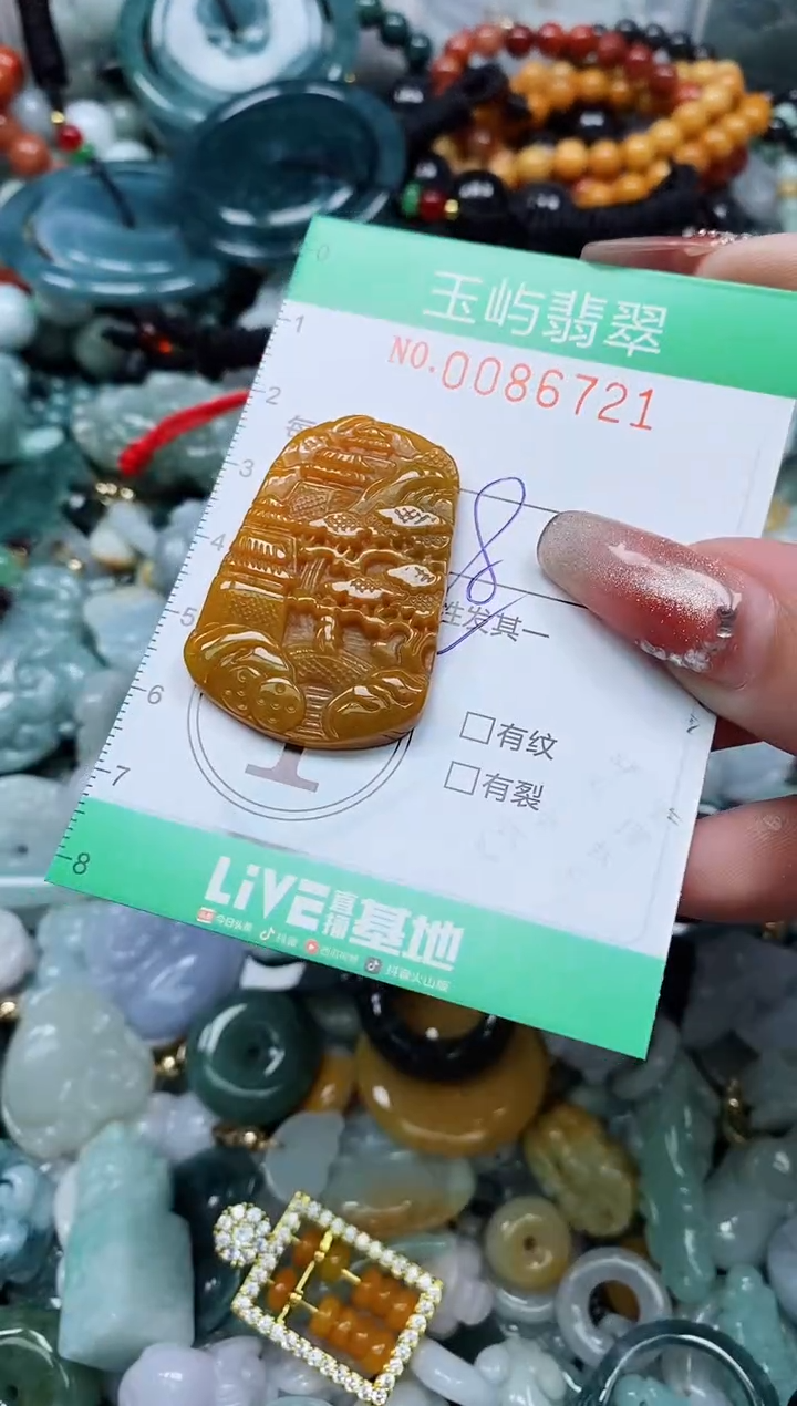 【闪购商品】翡翠颈饰未镶嵌闪购0086721