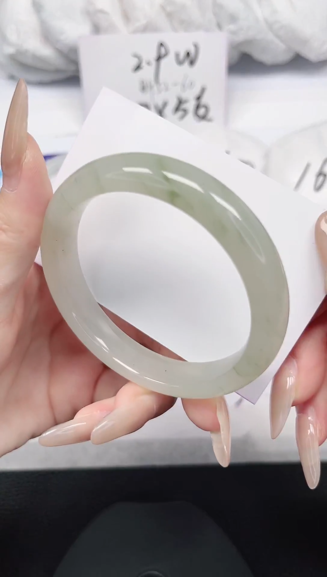 未镶嵌手镯石英岩玉166-56/57