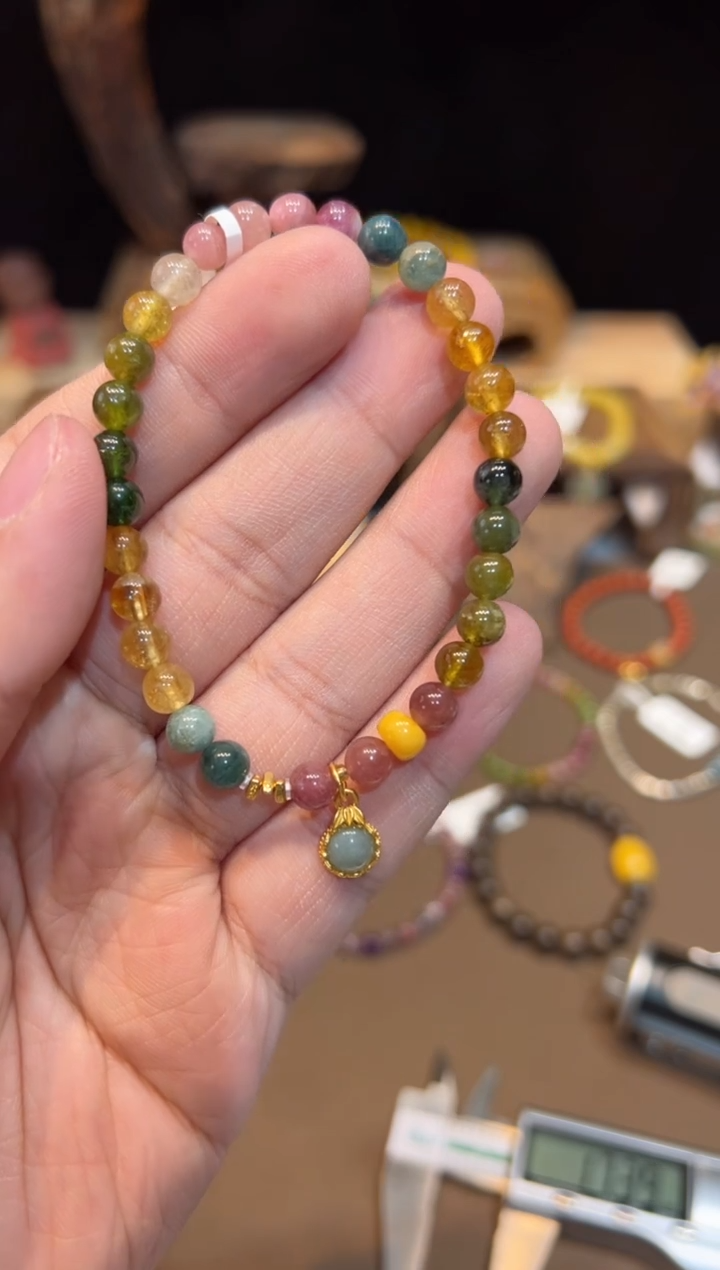 【闪购商品】碧玺手链未镶嵌手饰@@F2097