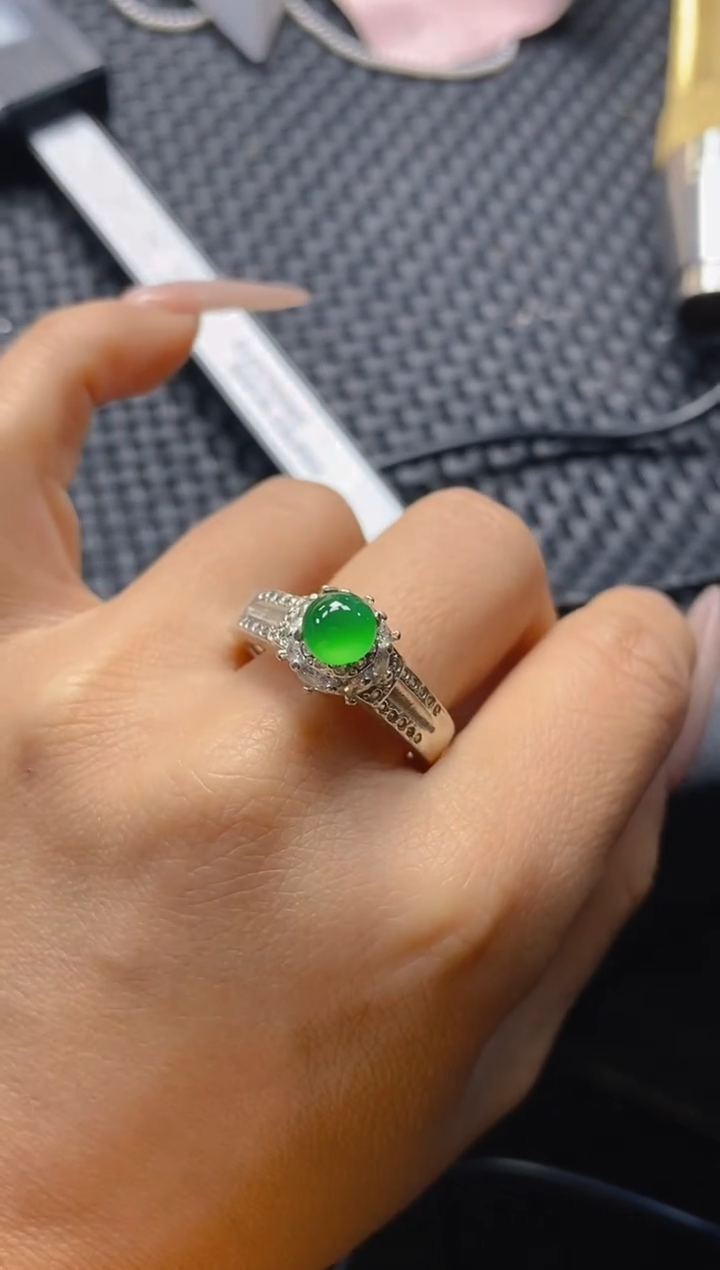 【闪购商品】定制翡翠未镶嵌天然A货翡翠175