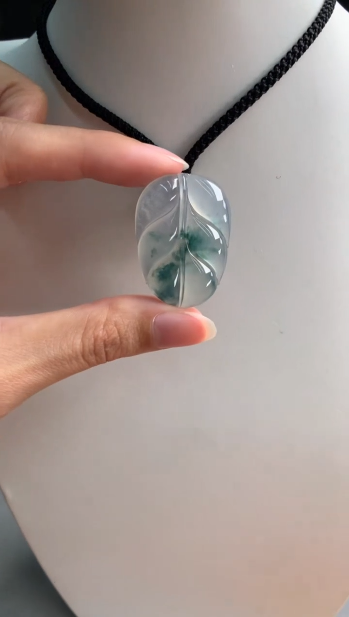 【闪购商品】翡翠颈饰未镶嵌34-24.4-4.7