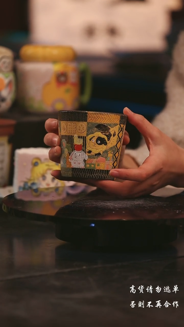 陶瓷景德镇可爱设计师款陶瓷 