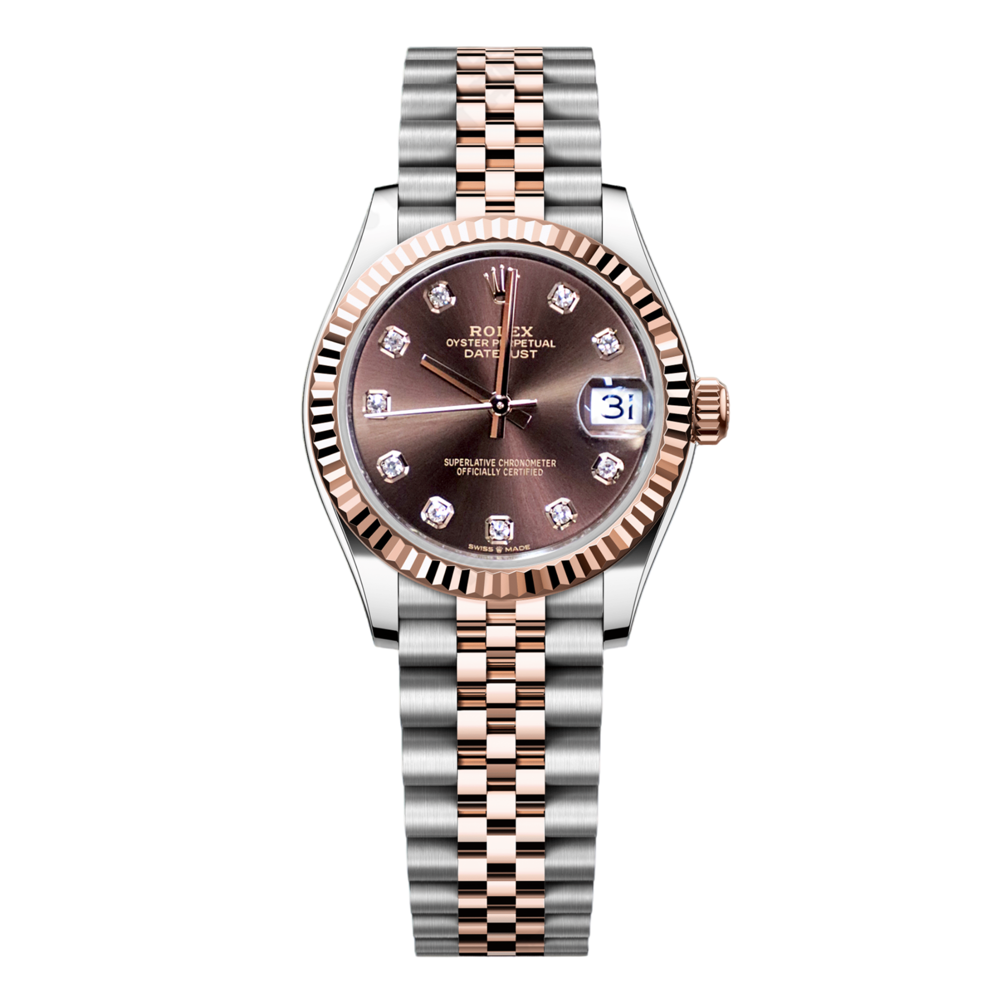 99新 Rolex/劳力士 日志/腕表/B5779/278271-0028/31mm/ 19年全套