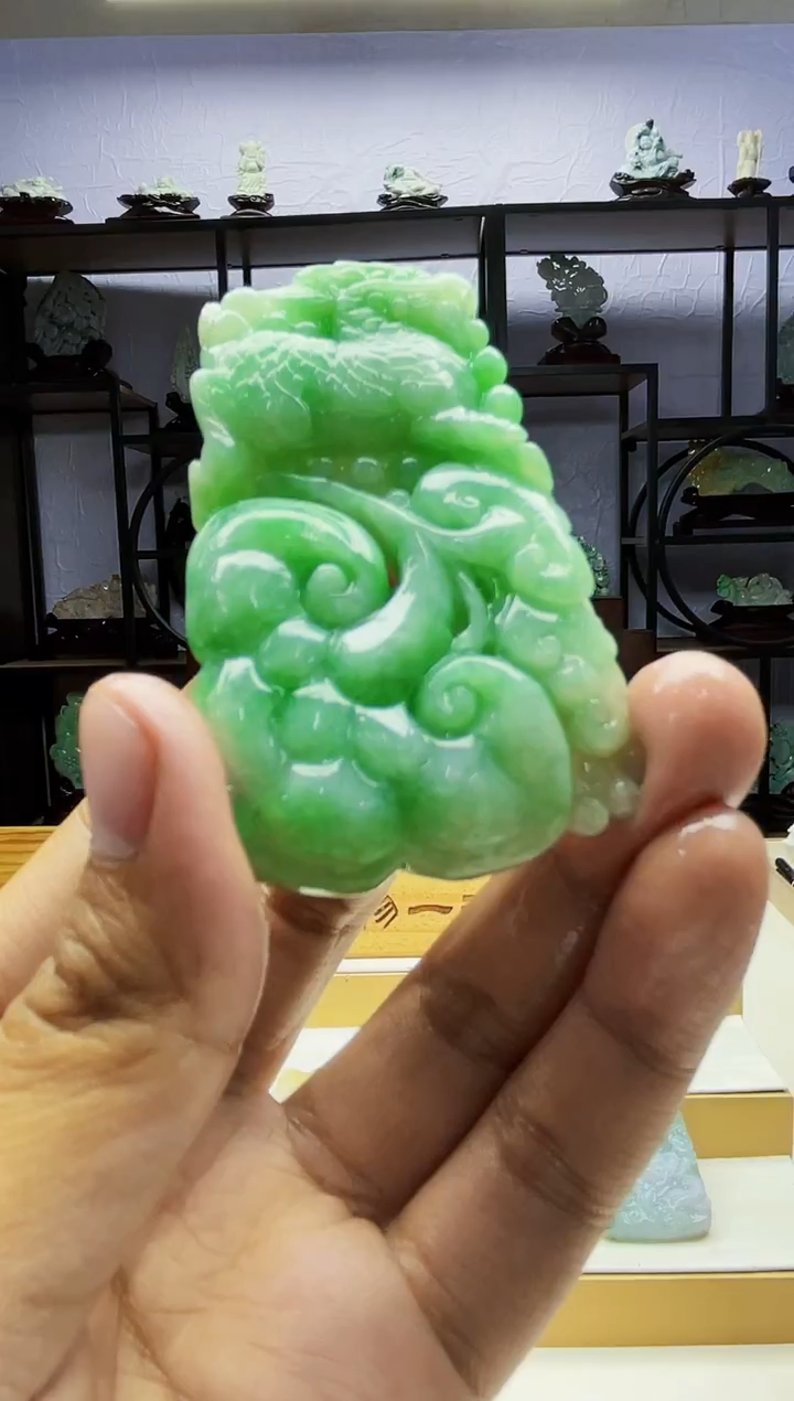 【闪购商品】定制翡翠未镶嵌毛货01140183