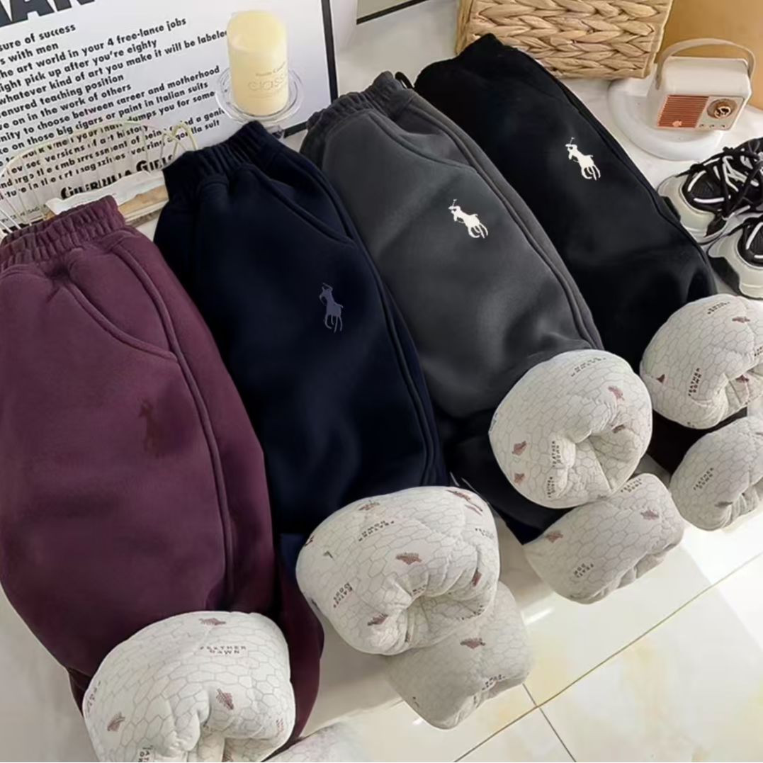 【加1000克棉巨厚石墨烯四层】抗寒-30度儿童休闲洋气棉裤中大童