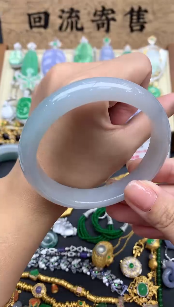 【闪购商品】翡翠手镯未镶嵌437-中国好珍宝