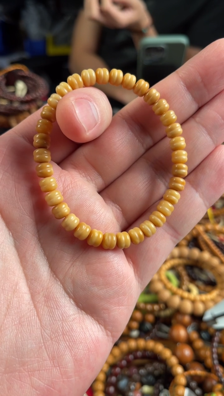 吊坠白玉菩提王胖子文玩工作室龙脊小柿子单圈46.6