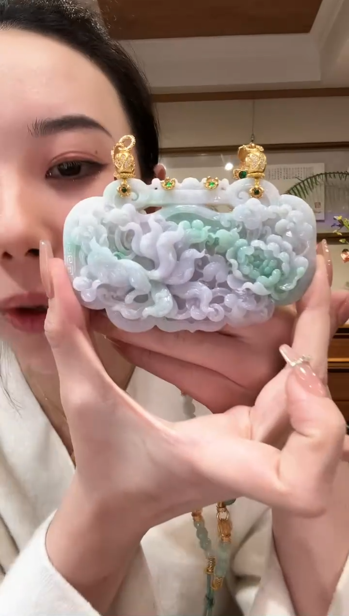 【闪购商品】翡翠颈饰未镶嵌国风