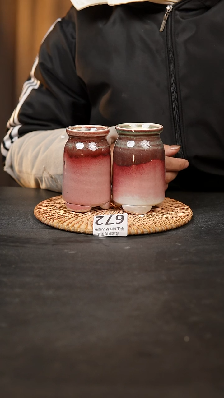 【闪购商品】瓷片672泥泥手工花盆口5