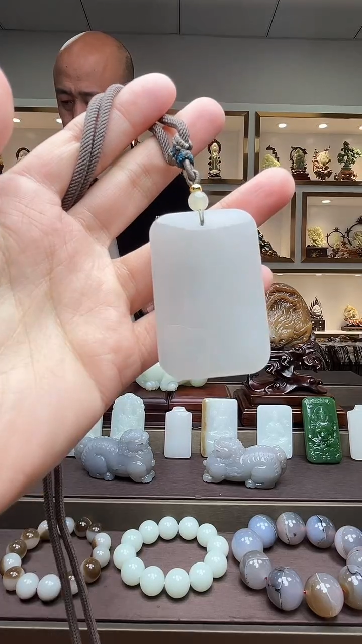 【闪购商品】和田玉挂件未镶嵌1