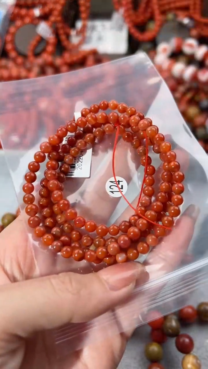 【闪购商品】南红玛瑙手串未镶嵌5