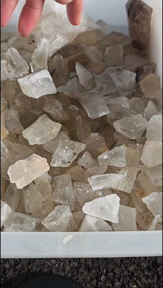 未镶嵌珠宝半成品水晶C301 约350g 多样性发一件