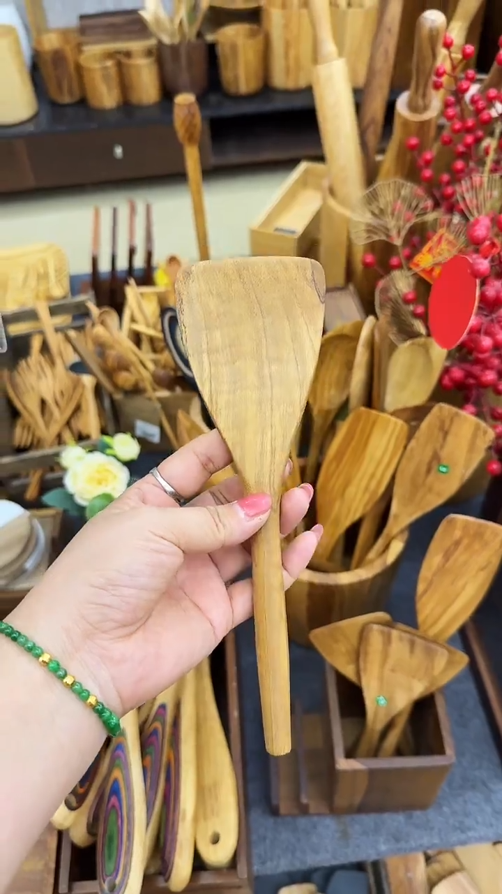 闪购木制品 橄榄木饭铲