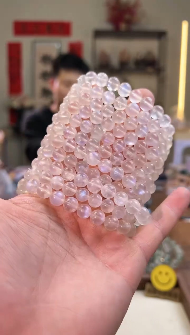 【闪购商品】月光石手链未镶嵌8mm＋蓝月光手串（多样性发其一）