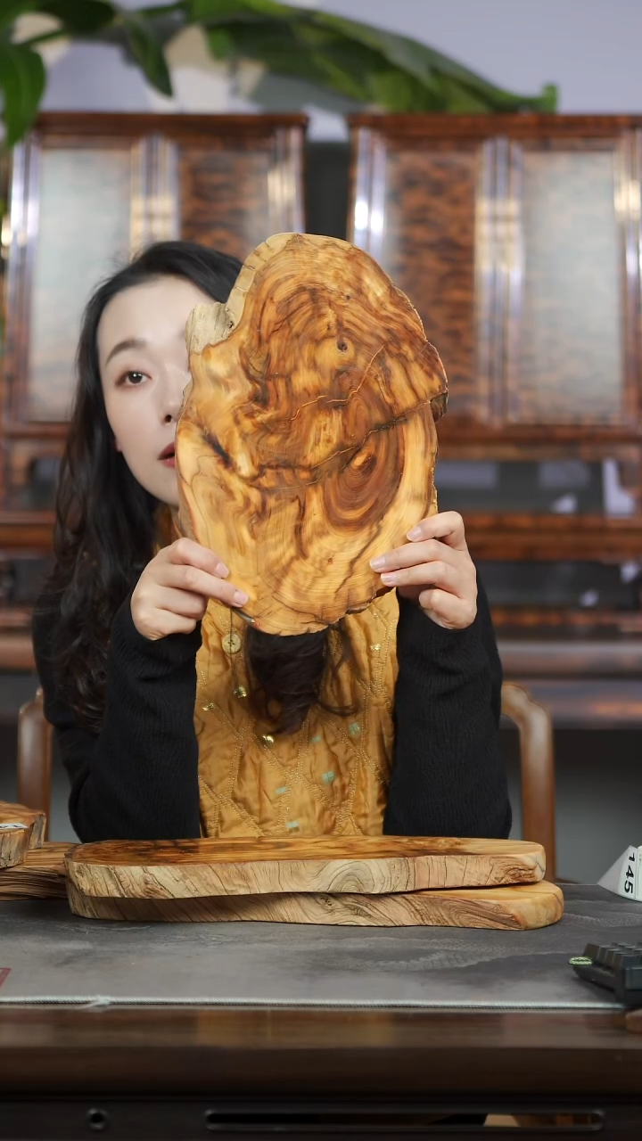 柏木（崖柏）雷击料淳化黑油香片145