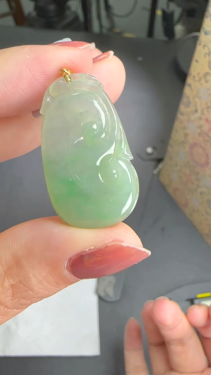 吊坠(不含链)未镶嵌翡翠JJD1225083多样性发一