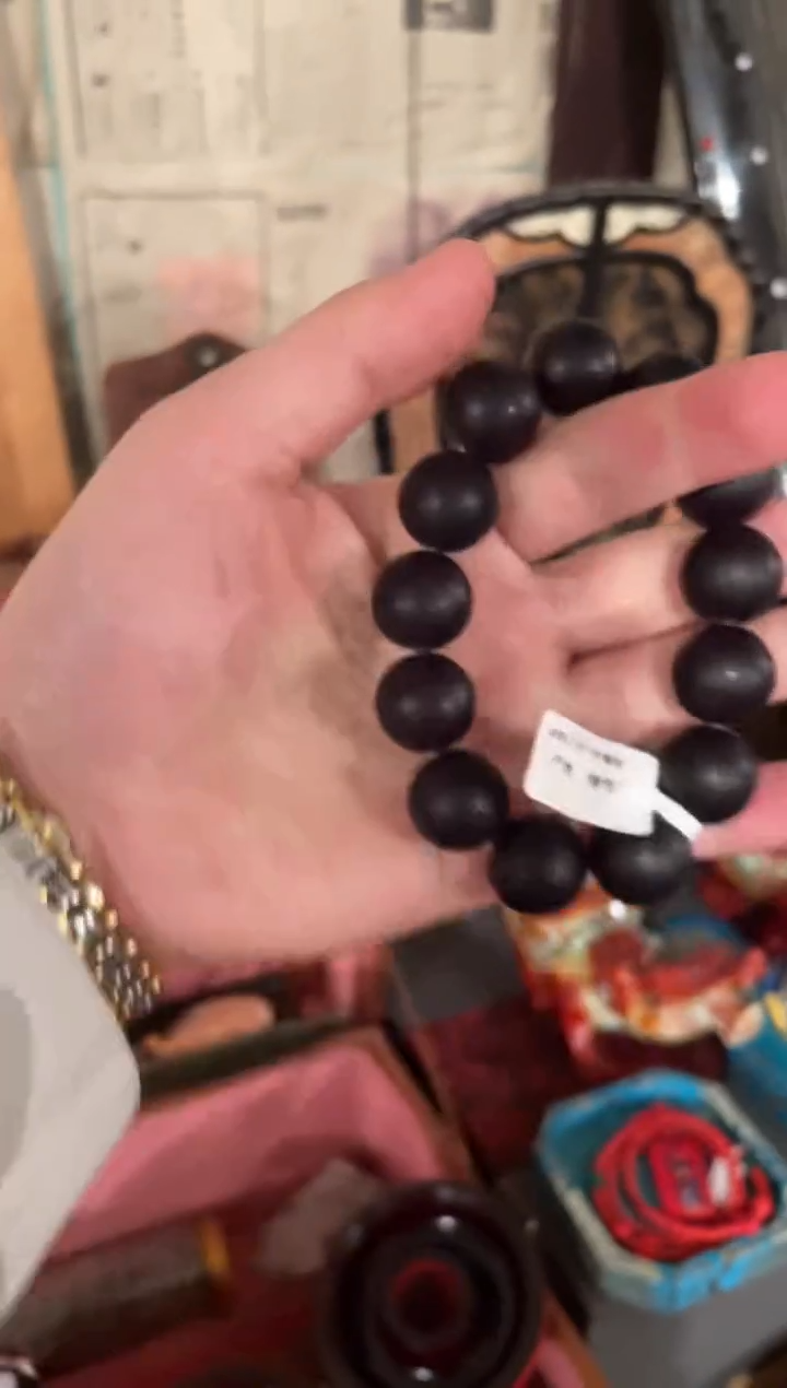 【闪购商品】琥珀颈饰未镶嵌黑破