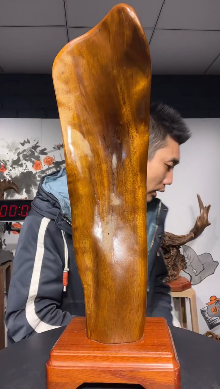 【闪购商品】金丝楠木雕金丝楠木工艺品摆件