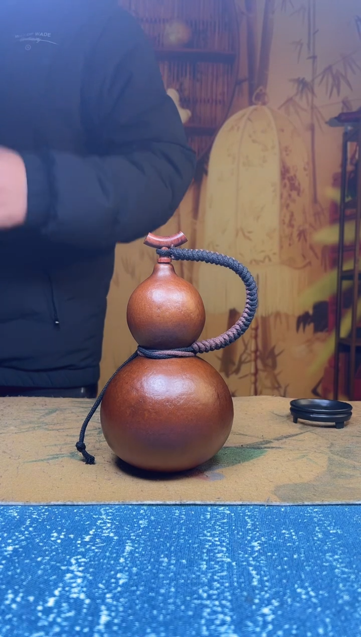 025-大漆酒葫芦（800ml左右）   