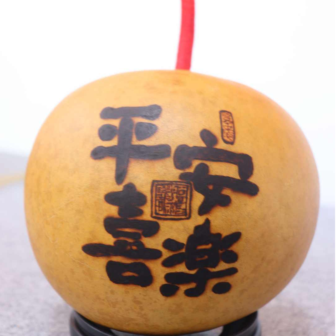 纯手工烙画工艺品葫芦