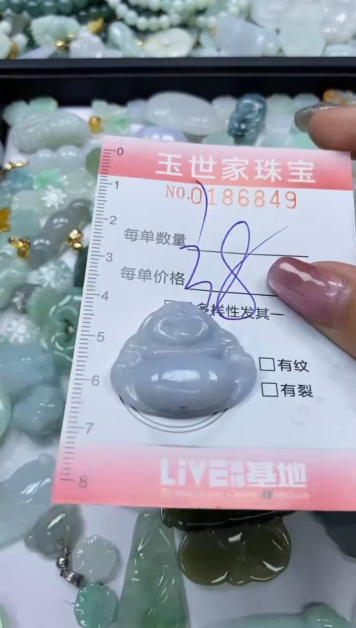 【闪购商品】翡翠颈饰未镶嵌闪购0186849