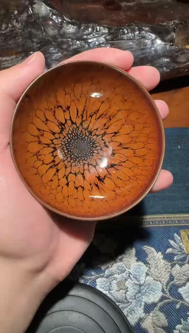 茶盏谢长旺龙窑柴烧40