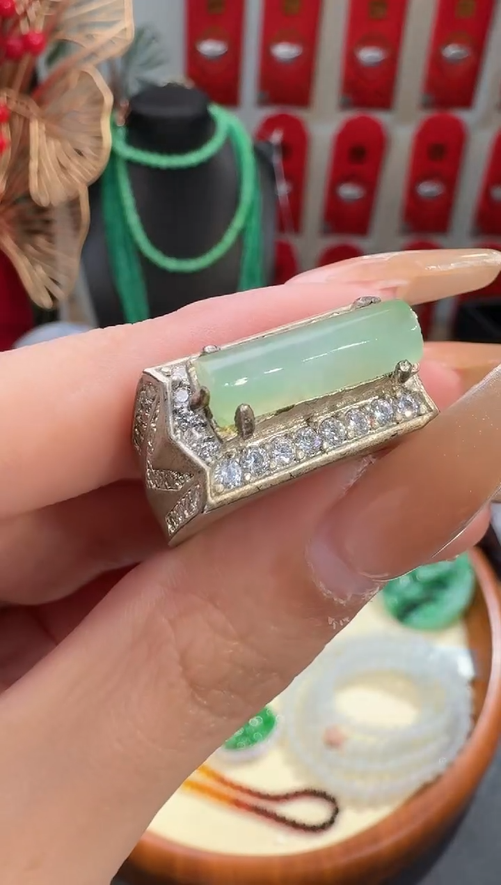 【闪购商品】翡翠戒指未镶嵌戒指