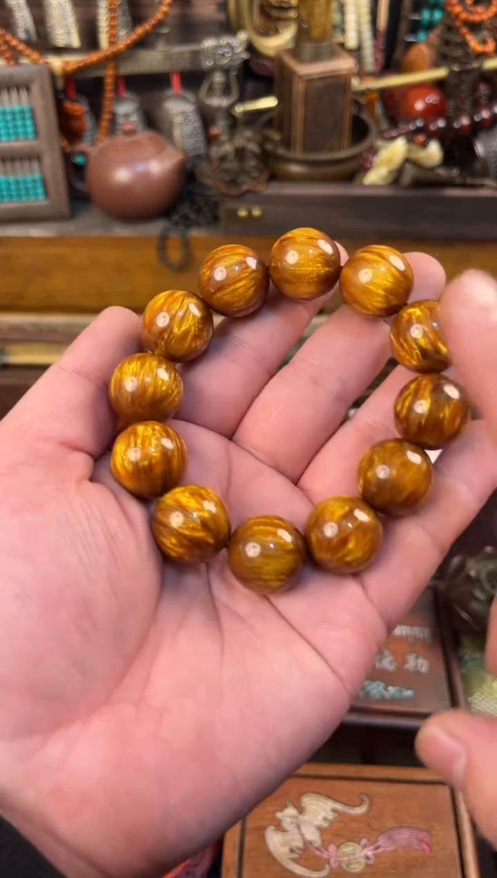 【闪购商品】蜜蜡手链未镶嵌二哥甄选哈哈哈哈哈