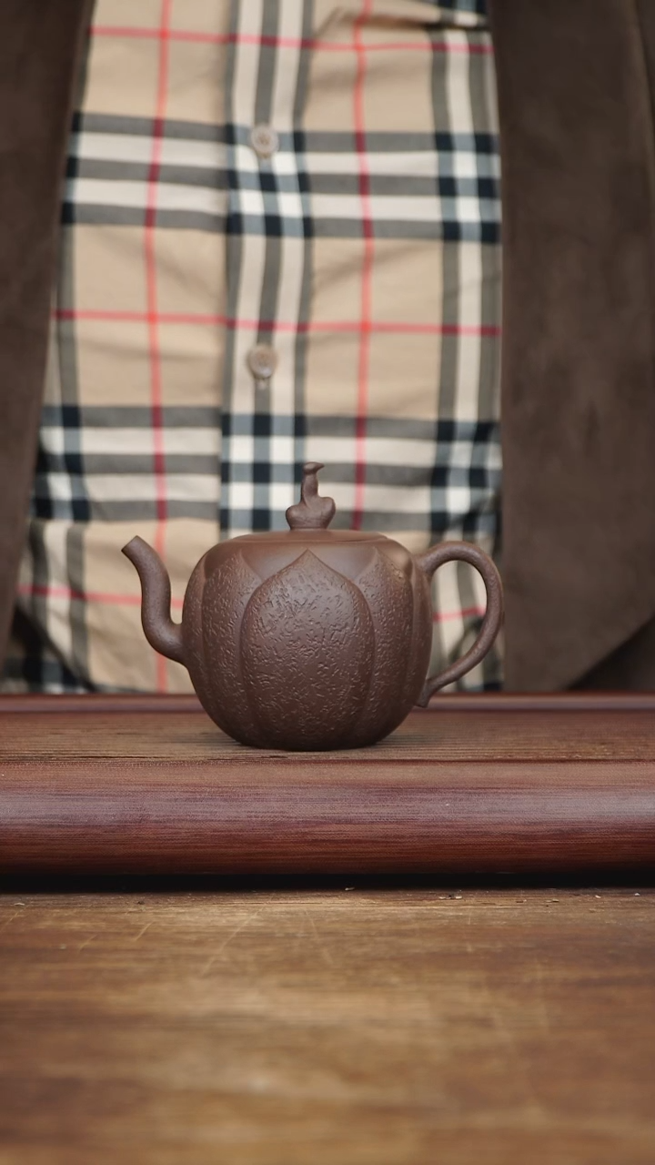 【闪购商品】紫砂茶壶220ml 无相  紫泥