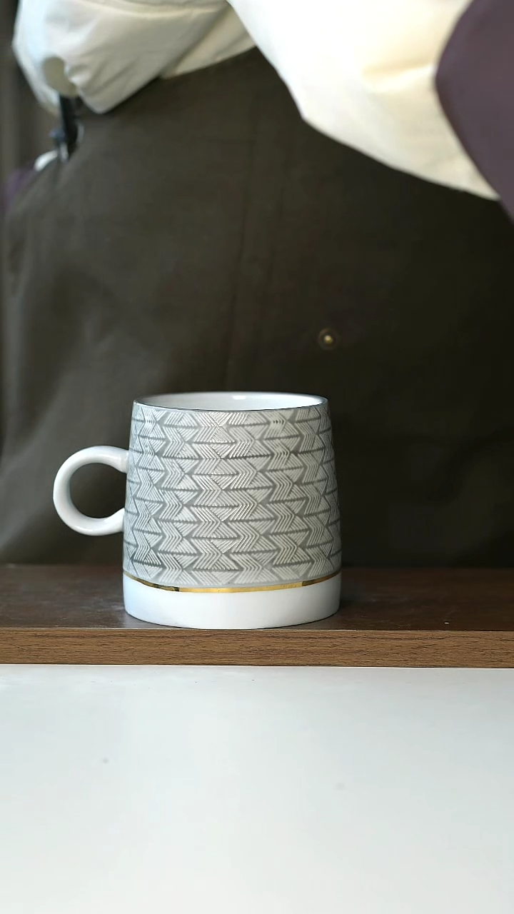 【闪购商品】陶瓷065粗陶马克杯微瑕@4-2@