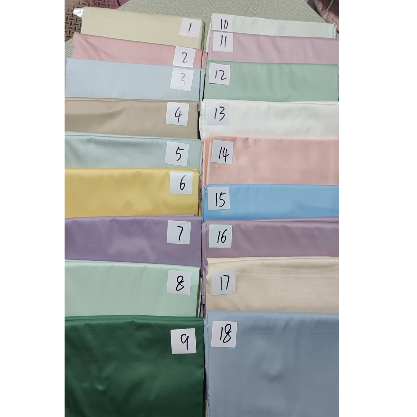 标准床单2.45*2.5长绒棉孤品纯色床单