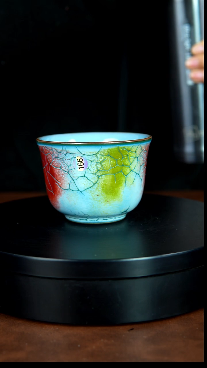 166号/禹州神垕特产】原矿原产地钧瓷茶具