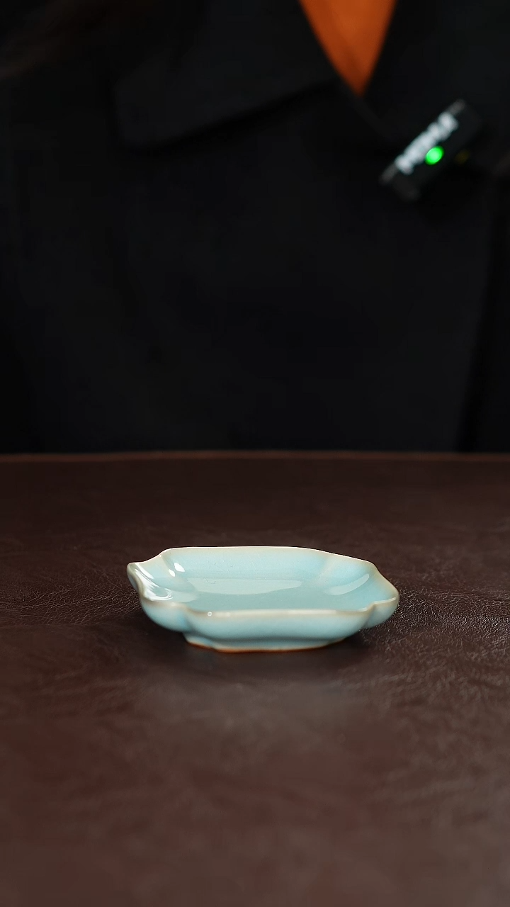 摆件陶原矿原釉汝宋汝瓷