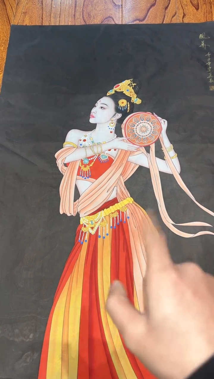 【闪购商品】国画周建真老师绘画作品21-96