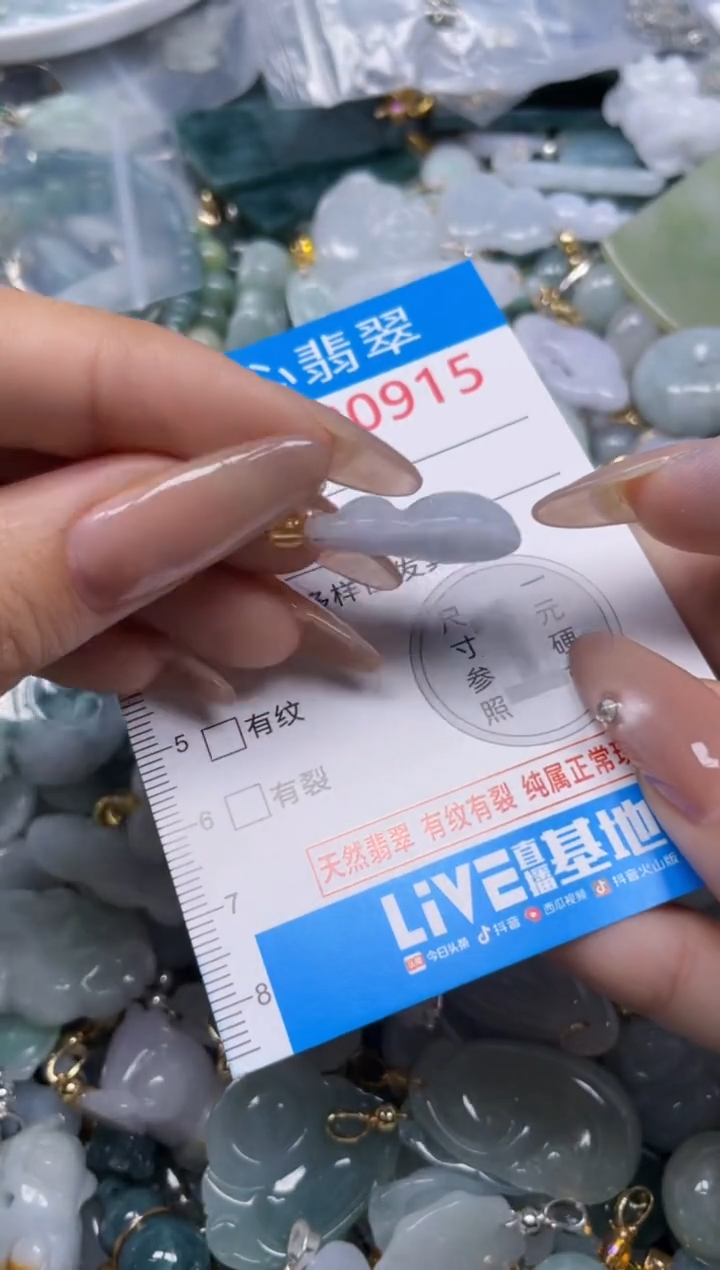 颈饰未镶嵌翡翠915