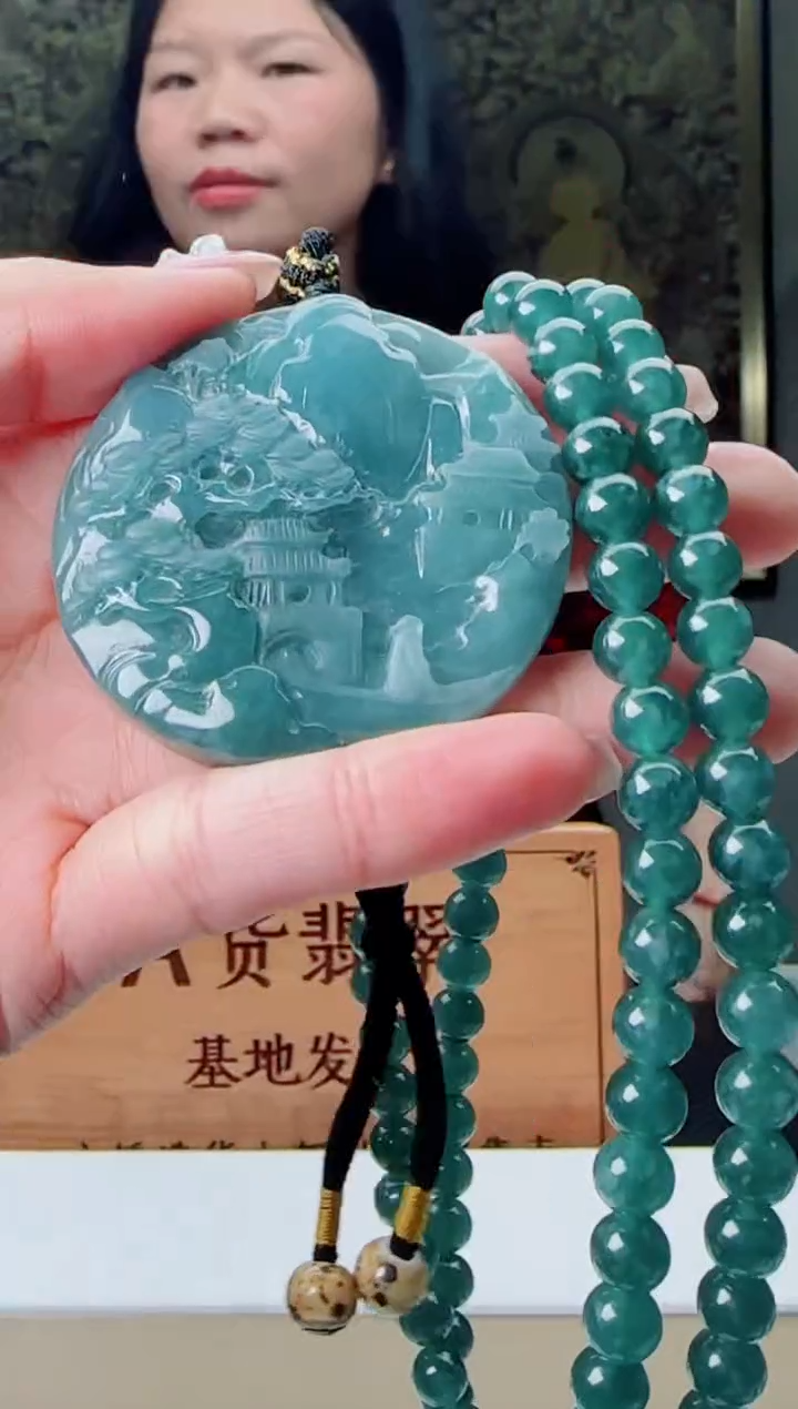 【闪购商品】翡翠颈饰未镶嵌多样性随机发其一