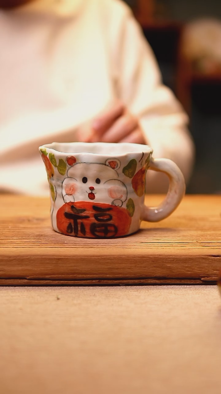 【闪购商品】@@陶园瓷舍@@纯手工手绘@高温釉下彩