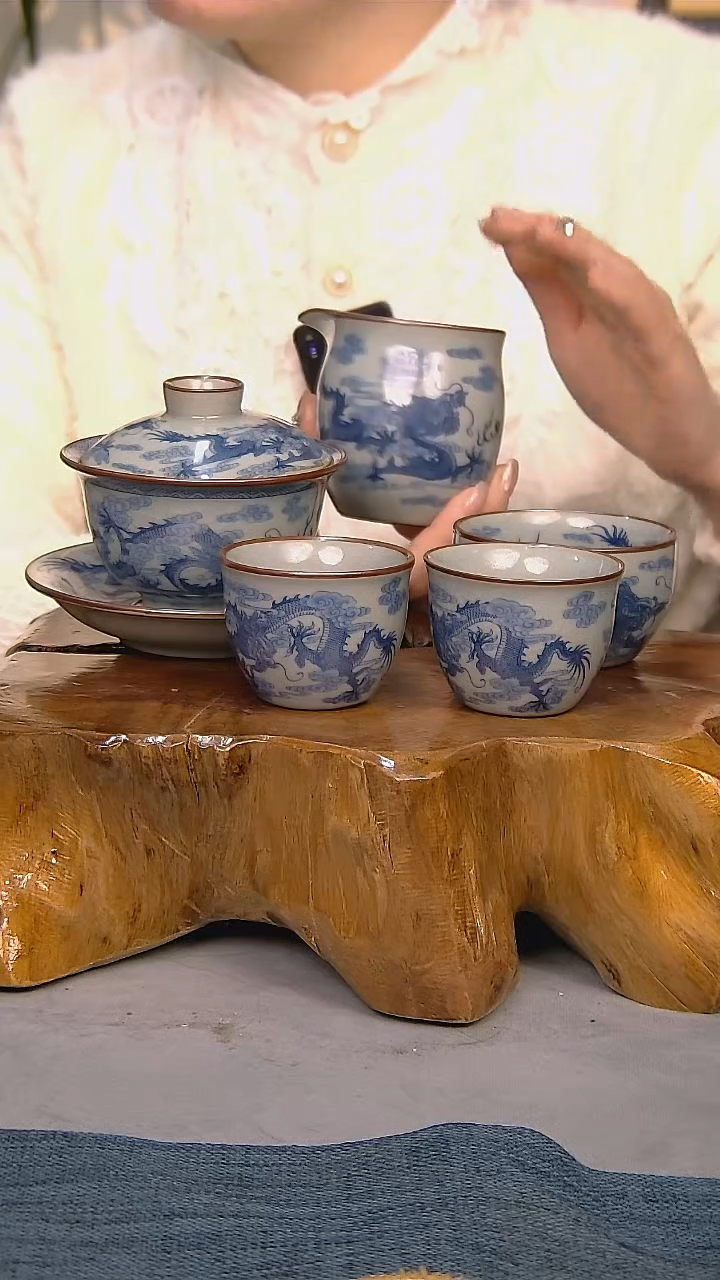 【闪购商品】简装家用款5件套 陶瓷家用茶具系列