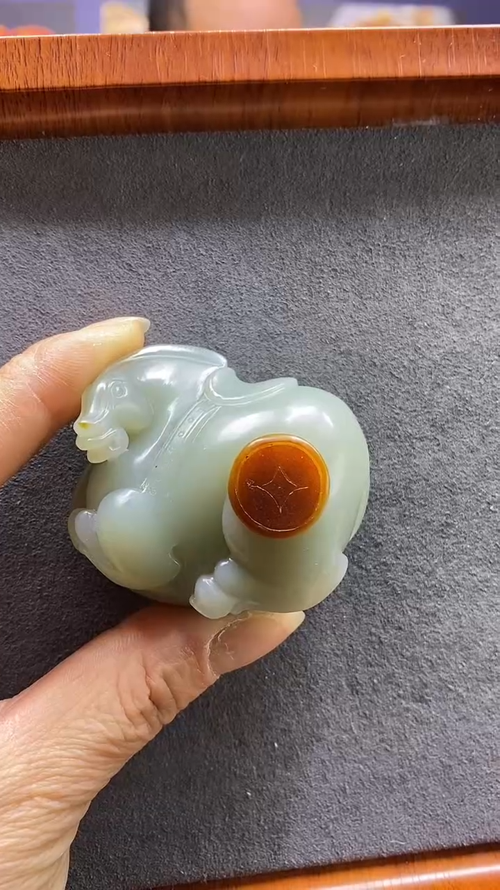 【闪购商品】和田玉把件未镶嵌精品和田玉马