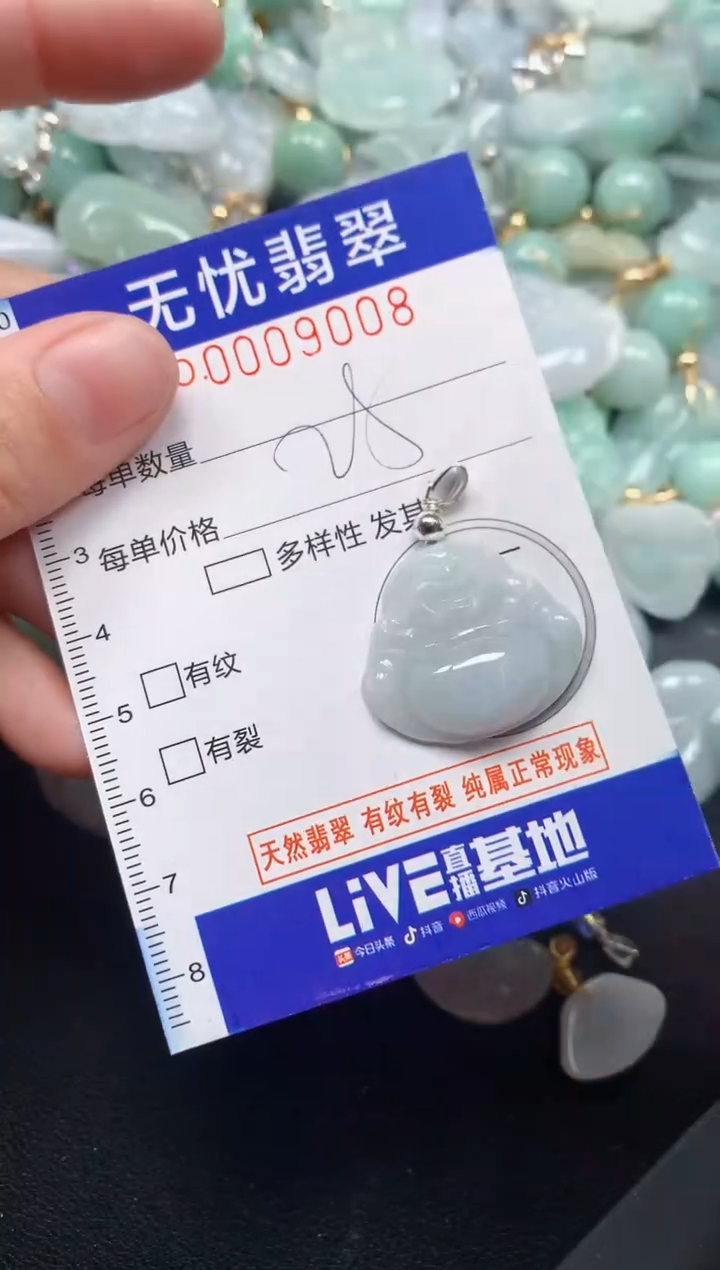 颈饰未镶嵌翡翠9008