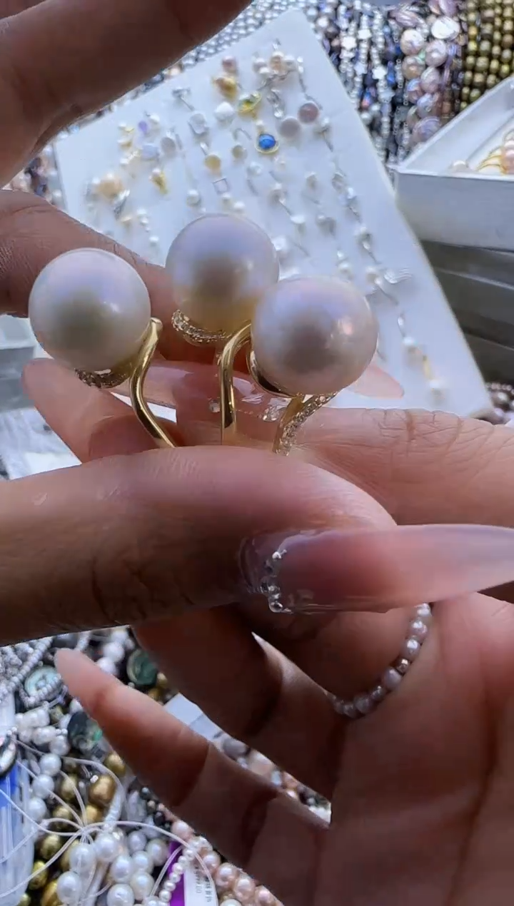 【闪购商品】淡水珍珠戒指未镶嵌624