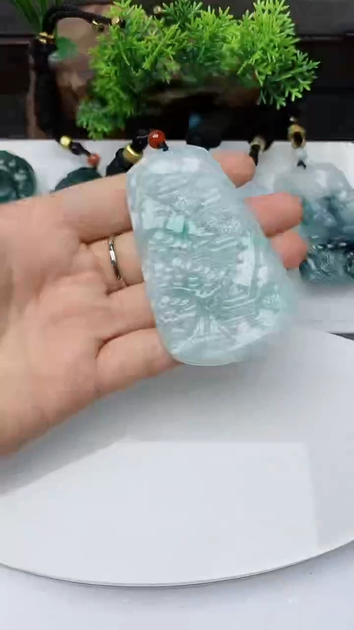 【闪购商品】翡翠颈饰未镶嵌         